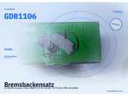 Bremsbackensatz CITROEN Jumper I Bus (230P) GDB1106