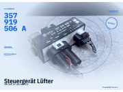 Steuergerät Lüfter VW Golf IV Cabriolet (1E7) 357919506A