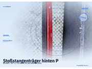 Stoßstangenträger hinten PEUGEOT 207