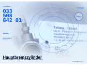 Hauptbremszylinder PEUGEOT 206 CC 03350884281