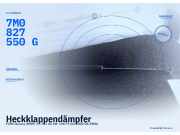 Heckklappendämpfer FORD Galaxy (WGR) 7M0827550G