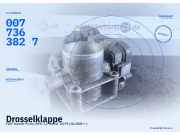 Drosselklappe FIAT Grande Punto (199) 0077363827