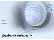 Hauptscheinwerfer rechts PORSCHE 924