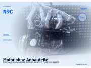 Motor ohne Anbauteile FORD Sierra Schrägheck (GBG, BFGC) N9C