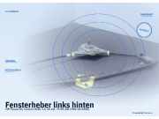 Fensterheber links hinten VW Passat B2 Variant (32B)