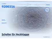 Schalter für Heckklappe BMW 3er Touring (F31) 9200316
