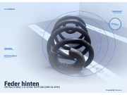 Feder hinten VW Polo II (86C)