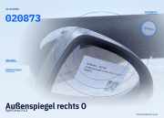 Außenspiegel rechts Opel Corsa D 020873
