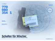 Schalter für Wischer RENAULT Clio I (57) 7700803541