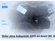 Motor ohne Anbauteile AUDI A4 Avant (8E, B6) BDG