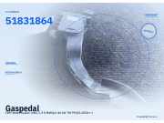 Gaspedal FIAT Doblo Kasten/Kombi (263) 51831864