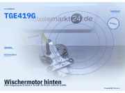 Wischermotor hinten FIAT Cinquecento (170) TGE 419G