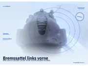 Bremssattel links vorne OPEL Astra G Cabriolet