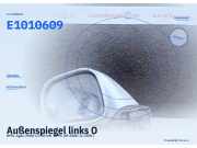 Außenspiegel links OPEL Agila (H00) E1010609
