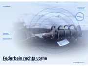 Federbein rechts vorne MAZDA 5 (CR1)