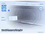 Heckklappendämpfer DACIA Sandero I (BS) 8200735264