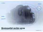 Bremssattel rechts vorne BMW 5er (E34)