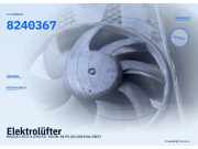 Elektrolüfter MAZDA 2 (DY) 8240367