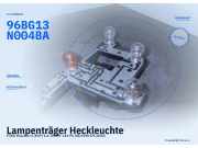 Lampenträger Heckleuchte FORD Mondeo II (BAP) 96BG13N004BA