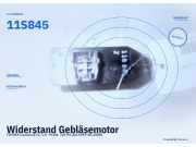 Widerstand Gebläsemotor TOYOTA Corolla (E11) 11S845