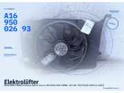 Elektrolüfter MERCEDES-BENZ B-Klasse Sports Tourer (W245) A1695002693