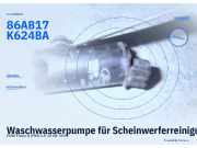 Waschwasserpumpe für Scheinwerferreinigung FORD Fiesta II (FBD) 86AB17K62 86AB17K624BA