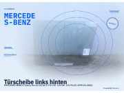 Türscheibe links hinten MERCEDES-BENZ E-Klasse Kombi (S210) MERCEDES-BENZ