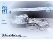 Motorabdeckung VW Golf V (1K) 03C109211G