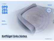Kotflügel links hinten OPEL Corsa B (S93) OP0281584