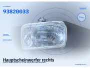 Hauptscheinwerfer rechts FORD Fiesta II (FBD) 93820033