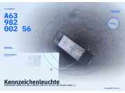 Kennzeichenleuchte MERCEDES-BENZ Vito Bus (W639) A6398200256