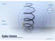 Feder hinten PEUGEOT 207