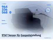 Sensor für Gaspedalstellung PEUGEOT Partner I Combispace 9643365680
