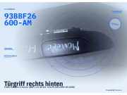 Türgriff rechts hinten FORD Mondeo II Kombi (BNP) 93BBF26600-AM
