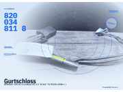 Gurtschloss RENAULT Clio III Grandtour (R) 8200348118