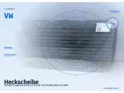 Heckscheibe VW Golf I Cabriolet (155) VW