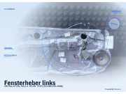 Fensterheber links VW Polo IV (9N, 9A) 3 Türer