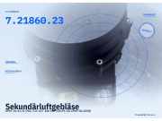 Sekundärluftgebläse OPEL Vectra B (J96) 90530018 7.21860.23