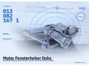 Motor Fensterheber links MERCEDES-BENZ SLK (R170) 0130821671 BOSCH 0130821671
