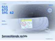 Sonnenblende rechts BMW 1er (F20) 51167319162