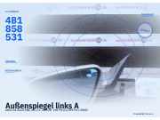 Außenspiegel links AUDI A6 Avant (4B, C5) 4B1858531BBFKZ 4B1858531