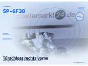 Türschloss rechts vorne OPEL Agila (H00) SP-GF30