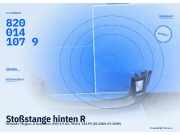 Stoßstange hinten RENAULT Megane II Grandtour (KM) 8200141079