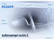 Außenspiegel rechts SKODA Fabia Kombi (6Y) 012659
