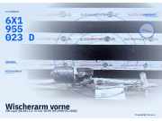 Wischerarm vorne VW Lupo (6X/6E) 6X1955023D