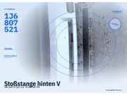 Stoßstange hinten VW Golf IV (1J) 1J6807521