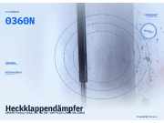 Heckklappendämpfer SMART Forfour (454) 0360N