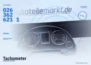 Tachometer Audi A4 (8EC) 0263626211