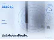 Heckklappendämpfer SKODA Felicia II (6U1) 3587SC