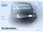 Tür links hinten SEAT Ibiza IV (6J) SEAT